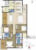TVH Quadrant (3BHK+3T (2,780 sq ft) 2780 sq ft)