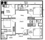 Lord City Cliff (3BHK+3T (1,704 sq ft) 1704 sq ft)