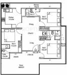 Lord City Cliff (3BHK+3T (1,657 sq ft) 1657 sq ft)