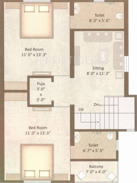 Shiv Kashidham Residency (3BHK+3T (1,850 sq ft) 1850 sq ft)