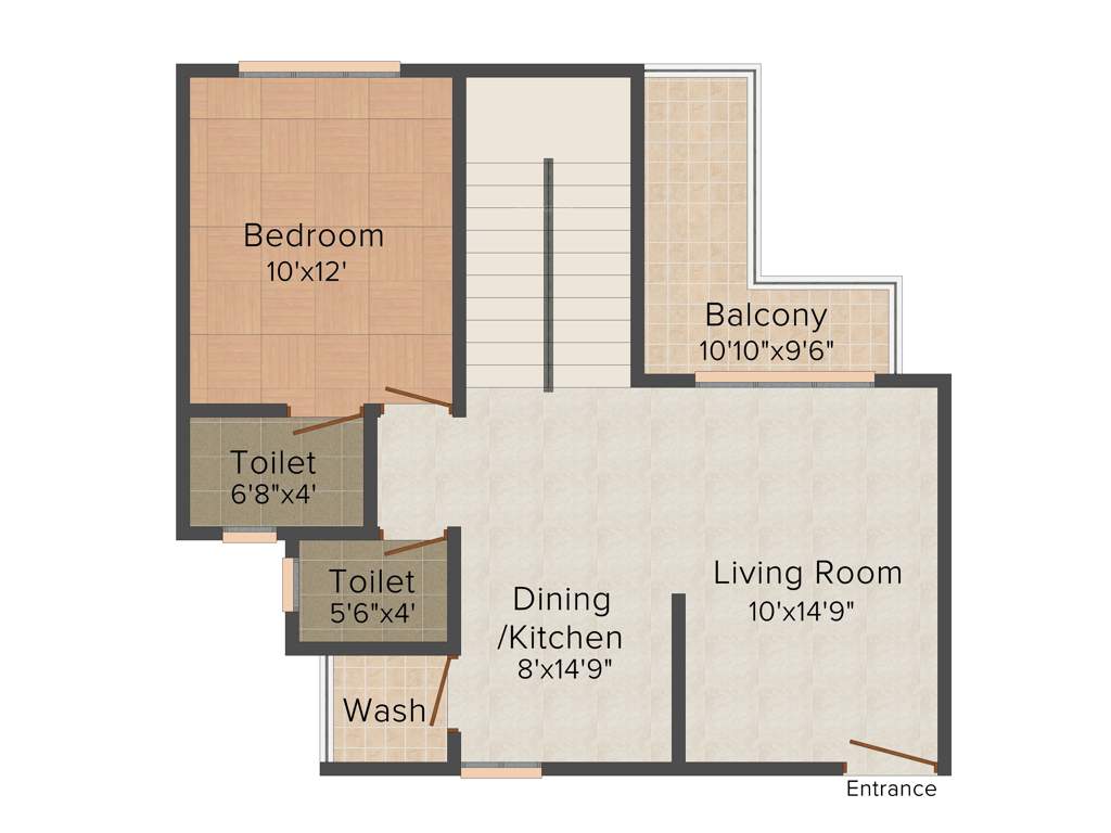 Jay Nisarg Greens (3BHK+3T (1,650 sq ft) 1650 sq ft)