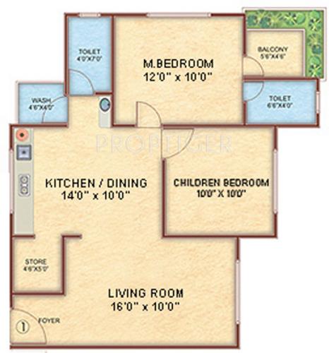 Happy Home Princess House (2BHK+2T (1,211 sq ft) 1211 sq ft) Happy Home Princess House (2BHK+2T (1,211 sq ft) 1211 sq ft)