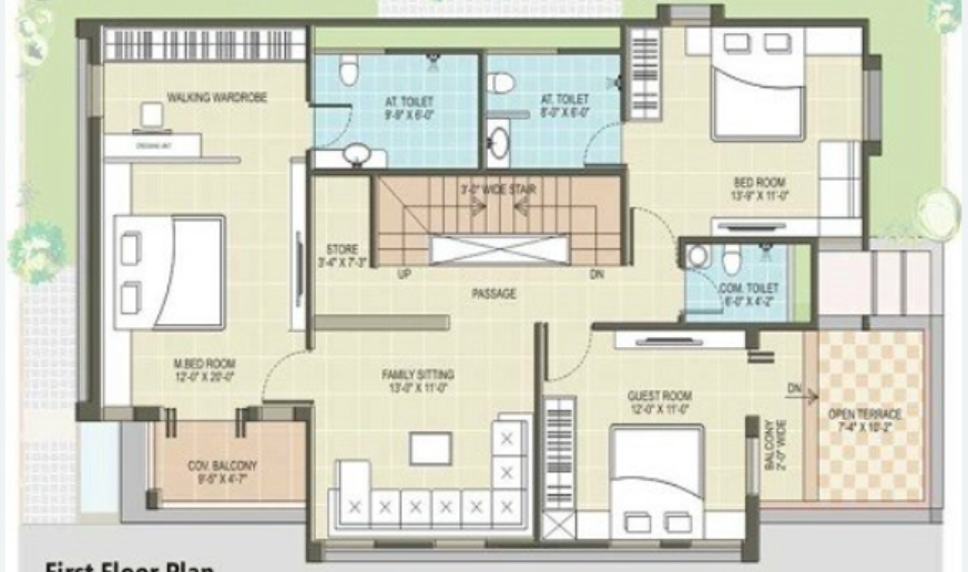 First Floor Plan residency Floor Plan First Floor Plan