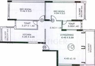Kamat Construction Pvt Ltd Marao Kenny Complex (2BHK+2T (1,533 sq ft) 1533 sq ft) Kamat Construction Pvt Ltd Marao Kenny Complex (2BHK+2T (1,533 sq ft) 1533 sq ft)