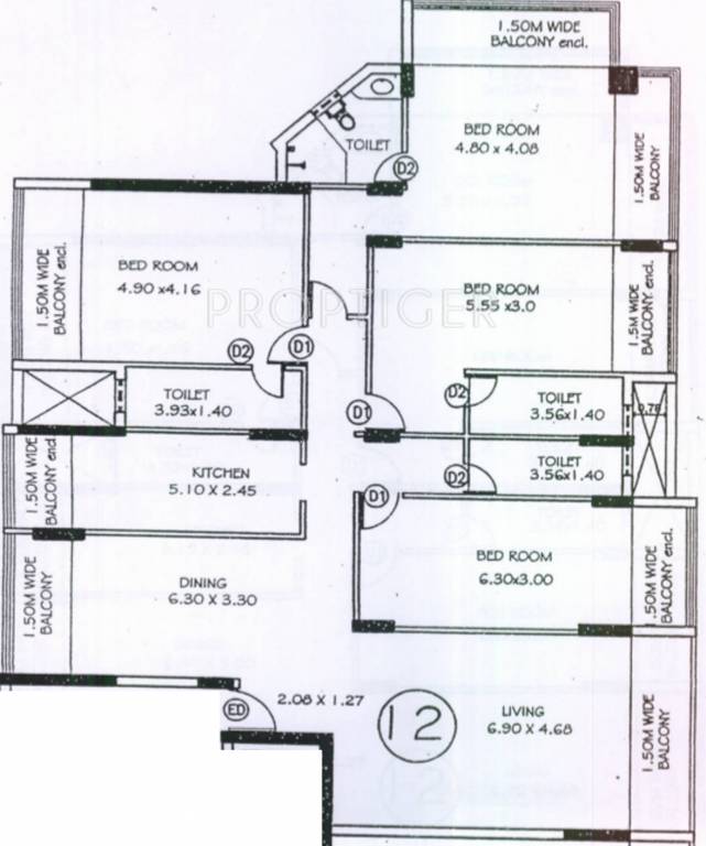 Kamat Construction Pvt Ltd Marao Kenny Complex (4BHK+4T (2,927 sq ft) 2927 sq ft) Kamat Construction Pvt Ltd Marao Kenny Complex (4BHK+4T (2,927 sq ft) 2927 sq ft)
