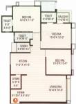 Sarthak Salaj Homes (3BHK+3T (1,411 sq ft) 1411 sq ft)