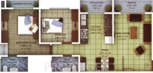 Bagad Murlidhar Avenue (2BHK+2T (1,100 sq ft) 1100 sq ft) Bagad Murlidhar Avenue (2BHK+2T (1,100 sq ft) 1100 sq ft)