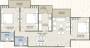 Sterling Pride City Apartment (3BHK+3T (1,432 sq ft) 1432 sq ft) Sterling Pride City Apartment (3BHK+3T (1,432 sq ft) 1432 sq ft)