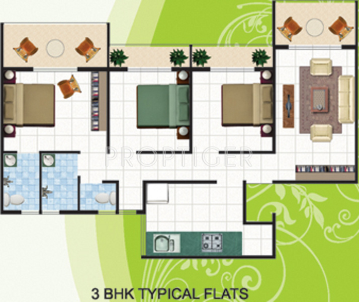 Vibgyor Gavdevi Garden (3BHK+2T (1,066 sq ft) 1066 sq ft) Vibgyor Gavdevi Garden (3BHK+2T (1,066 sq ft) 1066 sq ft)