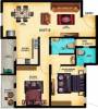 LN Varanasi Enclave (2BHK+2T (1,037 sq ft) 1037 sq ft)