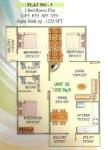 SLV J M Residency (3BHK+2T (1,235 sq ft) 1235 sq ft) SLV J M Residency (3BHK+2T (1,235 sq ft) 1235 sq ft)