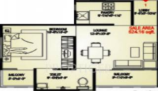 Amit Ria Empire (1BHK+1T (524 sq ft) 524 sq ft) Amit Ria Empire (1BHK+1T (524 sq ft) 524 sq ft)
