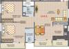 Nishitas A Square (2BHK+2T (1,025 sq ft) 1025 sq ft)