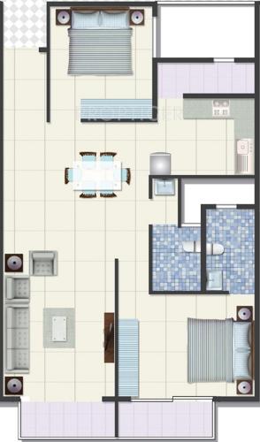 Mahaghar Nest (2BHK+2T (1,063 sq ft) 1063 sq ft)