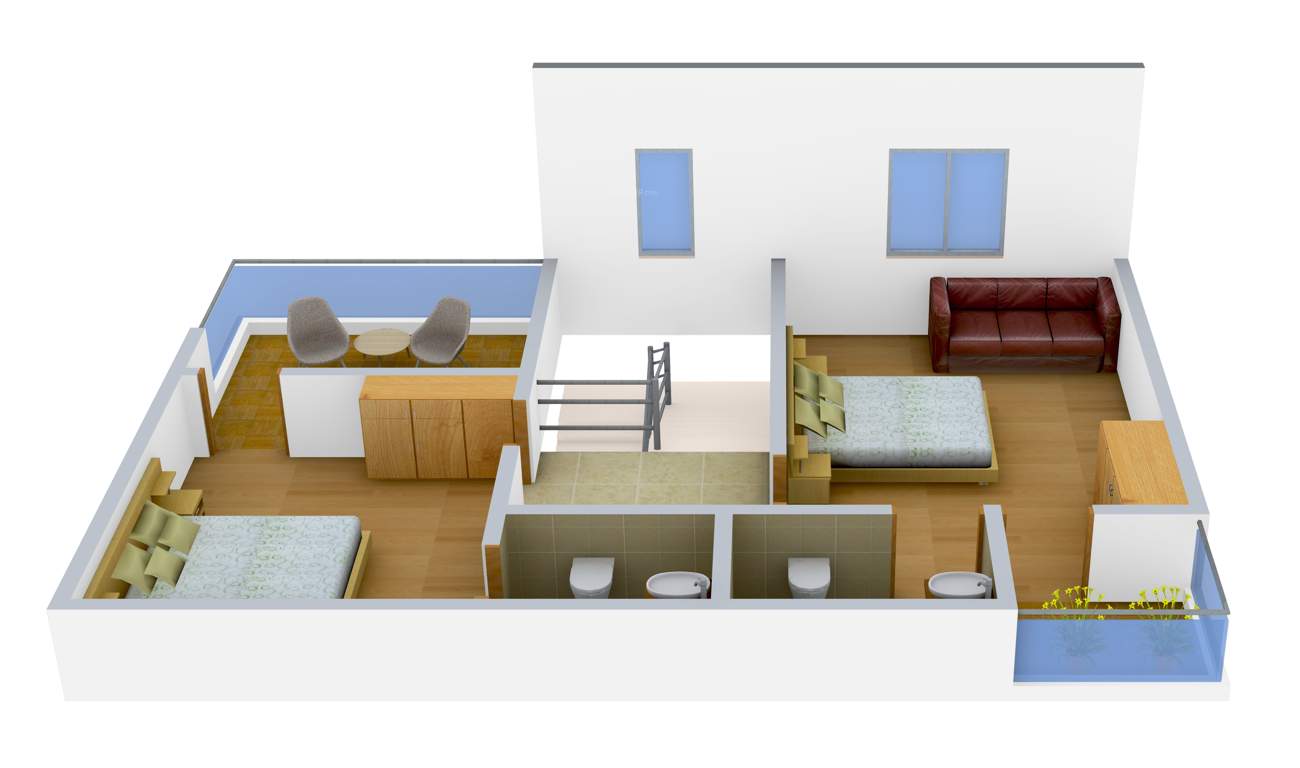 Trellis Topaz (3BHK+3T (1,372 sq ft) 1372 sq ft)