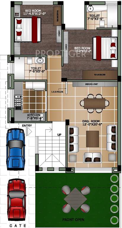 LandAsia La City Villa (3BHK+3T (2,700 sq ft) 2700 sq ft)