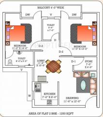 NK Gowlok Dham (2BHK+2T (1,250 sq ft) 1250 sq ft) NK Gowlok Dham (2BHK+2T (1,250 sq ft) 1250 sq ft)