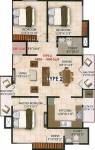 Nandi Dollars (3BHK+3T (1,850 sq ft) 1850 sq ft)