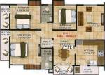 Nandi Dollars (3BHK+2T (1,800 sq ft) 1800 sq ft)