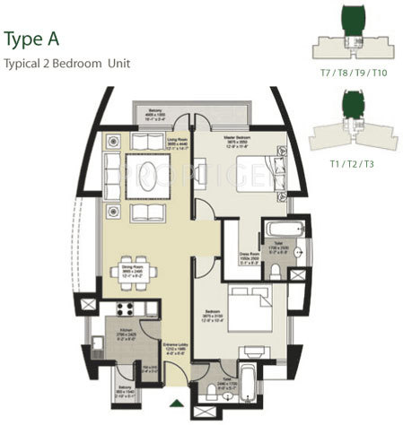 Unitech Gardens (2BHK+2T (1,464 sq ft) 1464 sq ft) Unitech Gardens (2BHK+2T (1,464 sq ft) 1464 sq ft)