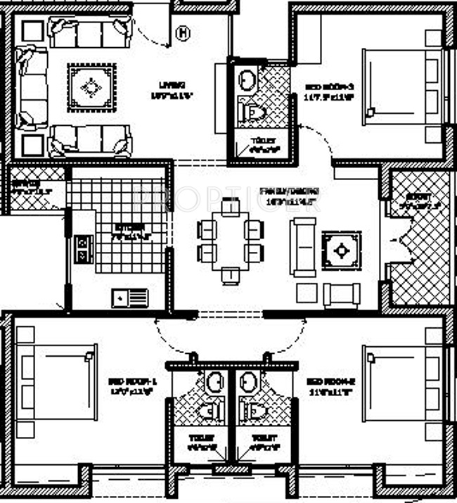 Venkateswara Vrisa (3BHK+3T (1,500 sq ft) 1500 sq ft) Venkateswara Vrisa (3BHK+3T (1,500 sq ft) 1500 sq ft)