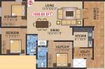 NCN Gold (3BHK+2T (1,690 sq ft) 1690 sq ft)