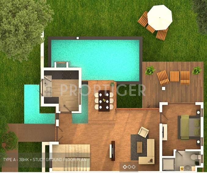 Vianaar Magia Ceu (3BHK+3T (2,800 sq ft) 2800 sq ft)