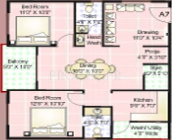 SVS Constructions Ramanasri Maples (2BHK+2T (1,080 sq ft) 1080 sq ft) SVS Constructions Ramanasri Maples (2BHK+2T (1,080 sq ft) 1080 sq ft)