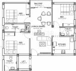 Victory Majesty (3BHK+3T (1,019 sq ft) 1019 sq ft)