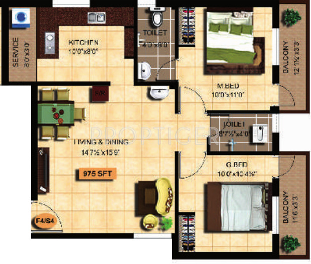 StepsStone Peru (2BHK+2T (975 sq ft) 975 sq ft) StepsStone Peru (2BHK+2T (975 sq ft) 975 sq ft)