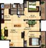StepsStone Peru (2BHK+2T (1,031 sq ft) 1031 sq ft)