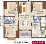 floorPlan of Alliance Galleria Residences