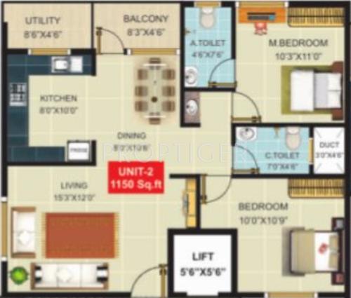 SG SG Residency (2BHK+2T (1,150 sq ft) 1150 sq ft) SG SG Residency (2BHK+2T (1,150 sq ft) 1150 sq ft)