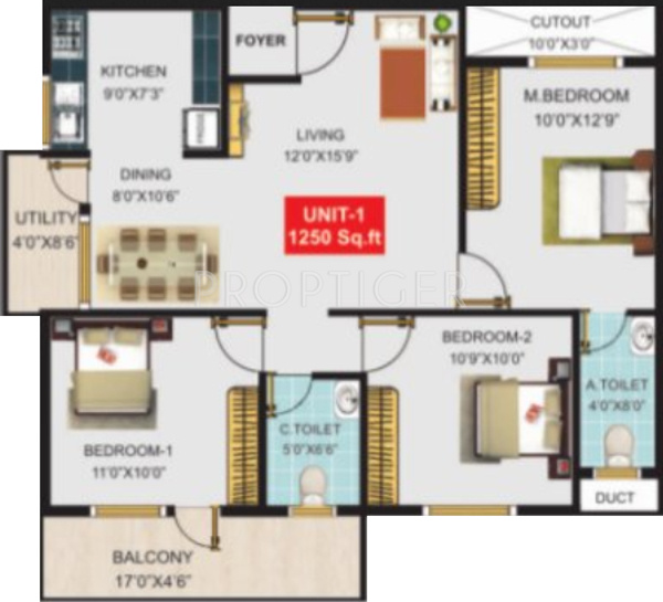 SG SG Residency (3BHK+2T (1,250 sq ft) 1250 sq ft) SG SG Residency (3BHK+2T (1,250 sq ft) 1250 sq ft)