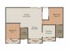 Vestaa Sai Krupa (2BHK+2T (1,119 sq ft) 1119 sq ft)