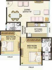 Kamala Nav Natraj (2BHK+2T (686 sq ft) 686 sq ft) Kamala Nav Natraj (2BHK+2T (686 sq ft) 686 sq ft)