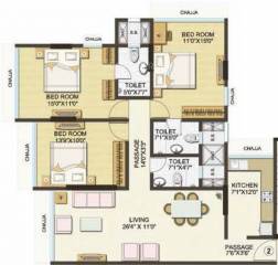 Kamala Nav Natraj (3BHK+3T (1,120 sq ft) 1120 sq ft) Kamala Nav Natraj (3BHK+3T (1,120 sq ft) 1120 sq ft)