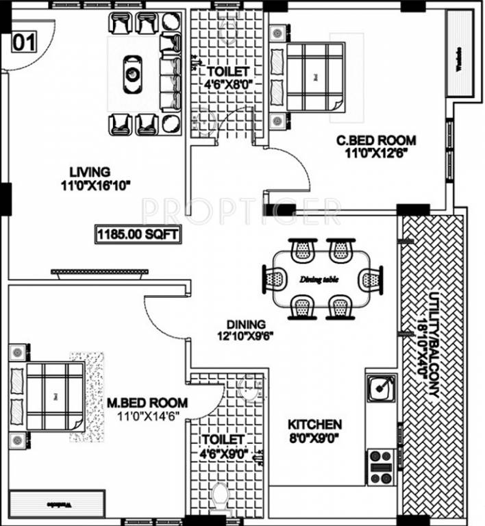 N S Brothers Group SLV Elite (2BHK+2T (1,185 sq ft) 1185 sq ft) N S Brothers Group SLV Elite (2BHK+2T (1,185 sq ft) 1185 sq ft)