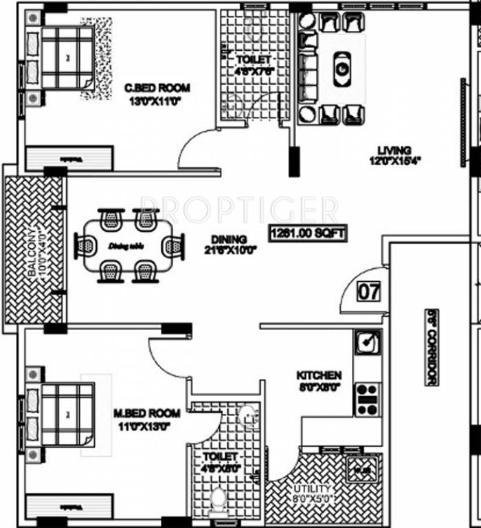 N S Brothers Group SLV Elite (2BHK+2T (1,261 sq ft) 1261 sq ft) N S Brothers Group SLV Elite (2BHK+2T (1,261 sq ft) 1261 sq ft)
