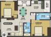 SNR Verity (2BHK+2T (1,020 sq ft) 1020 sq ft)