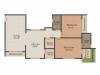 Happy Home Nest View (2BHK+2T (1,302 sq ft) 1302 sq ft)