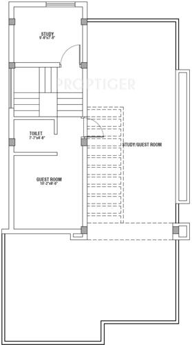 Trishna Exotica (4BHK+4T (2,612 sq ft) + Study Room 2612 sq ft)
