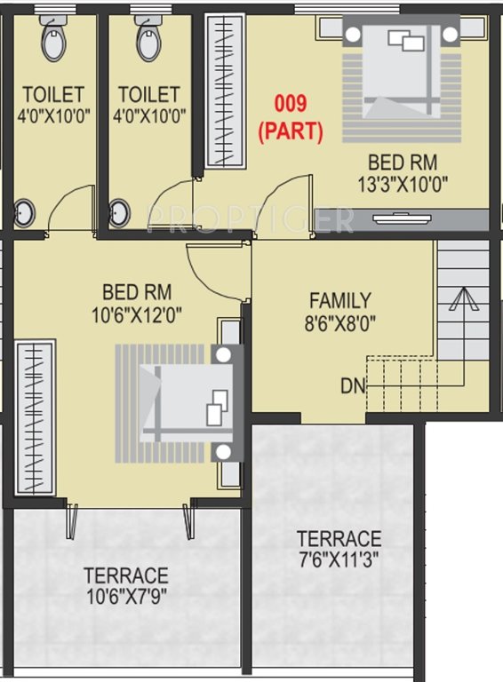 Shree Villa (3BHK+4T (1,964 sq ft) 1964 sq ft)