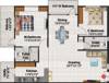 Soorya Splendor (2BHK+2T (1,170 sq ft) 1170 sq ft)