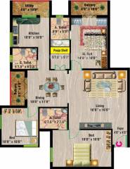 Ravimurugaa Sree Saila (3BHK+3T (1,569 sq ft) 1569 sq ft) Ravimurugaa Sree Saila (3BHK+3T (1,569 sq ft) 1569 sq ft)