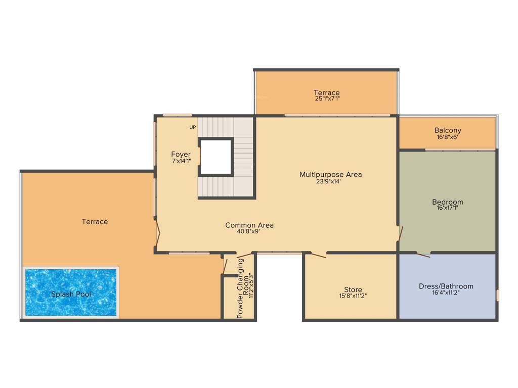 Wave Belleville Park (5BHK+4T (10,000 sq ft)   Servant Room 10000 sq ft)