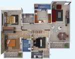 Windsor Aralia (3BHK+2T (1,409 sq ft) 1409 sq ft) Windsor Aralia (3BHK+2T (1,409 sq ft) 1409 sq ft)