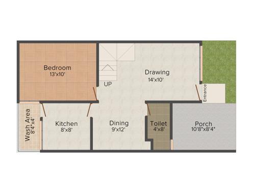 Ultimate Construction English Villas 3BHK+3T (1,400 sq ft)