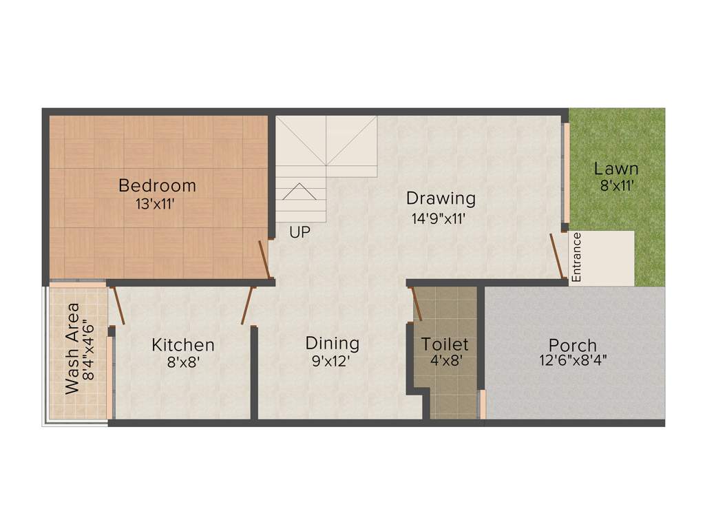 Ultimate Construction English Villas 3BHK+3T (1,500 sq ft)