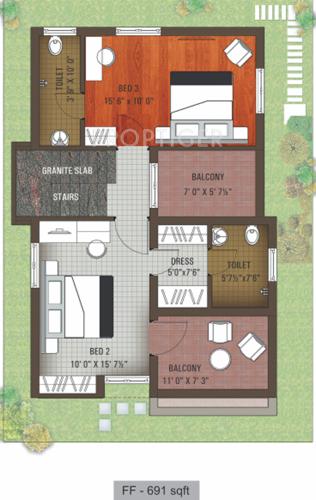 Advaitaa Orange Blossom Villa (3BHK+3T (1,439 sq ft) 1439 sq ft) Advaitaa Orange Blossom Villa (3BHK+3T (1,439 sq ft) 1439 sq ft)